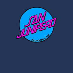 Свитшот хлопковый мужской San Junipero, цвет: тёмно-синий — фото 2