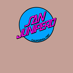 Свитшот хлопковый мужской San Junipero, цвет: пыльно-розовый — фото 2