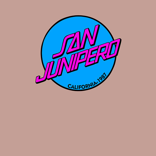 Мужской свитшот San Junipero / Пыльно-розовый – фото 3