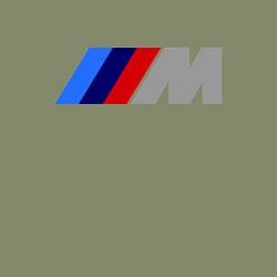 Свитшот хлопковый мужской BMW M, цвет: авокадо — фото 2