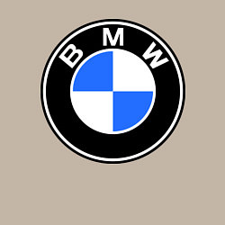 Свитшот хлопковый мужской Logo BMW, цвет: миндальный — фото 2