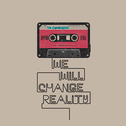 Свитшот хлопковый мужской We Will Change Reality, цвет: миндальный — фото 2