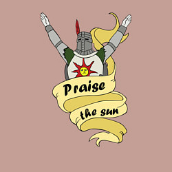 Свитшот хлопковый мужской Praise the Sun, цвет: пыльно-розовый — фото 2