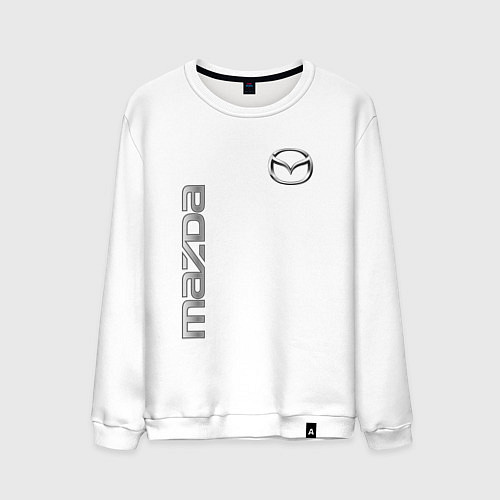 Мужской свитшот Mazda Style / Белый – фото 1