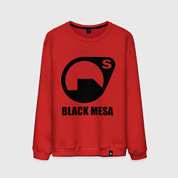 Свитшот хлопковый мужской HL: Black mesa, цвет: красный