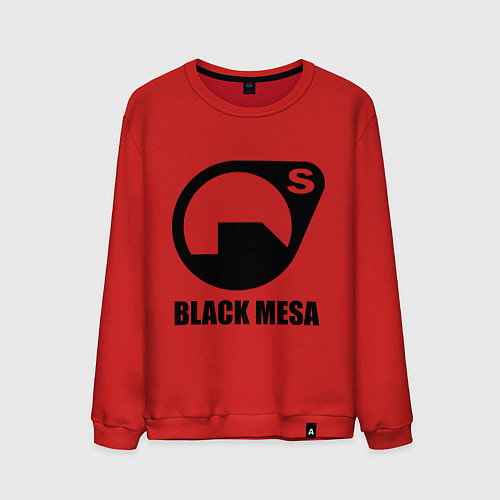 Мужской свитшот HL: Black mesa / Красный – фото 1