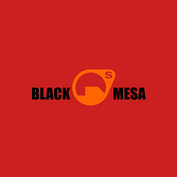 Свитшот хлопковый мужской Black Mesa: Logo, цвет: красный — фото 2