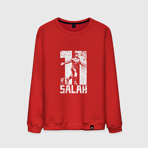 Мужской свитшот Salah 11 / Красный – фото 1