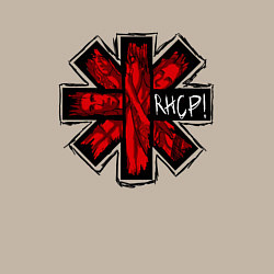 Свитшот хлопковый мужской Red Hot Chili Peppers, цвет: миндальный — фото 2