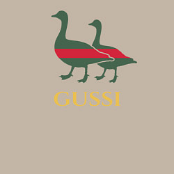 Свитшот хлопковый мужской GUSSI GG, цвет: миндальный — фото 2