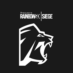 Свитшот хлопковый мужской R6S Lion, цвет: черный — фото 2