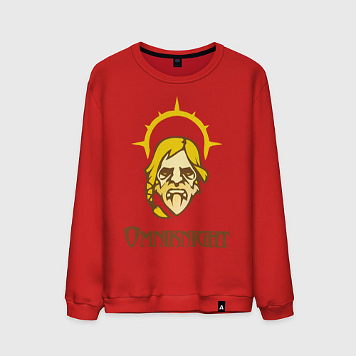 Мужской свитшот Omniknight / Красный – фото 1