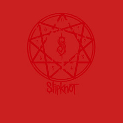 Свитшот хлопковый мужской Slipknot Penragram, цвет: красный — фото 2
