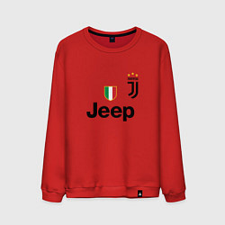 Свитшот хлопковый мужской Ronaldo: Juve Sport, цвет: красный