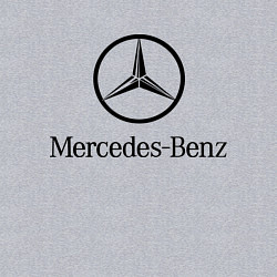 Свитшот хлопковый мужской Logo Mercedes-Benz, цвет: меланж — фото 2