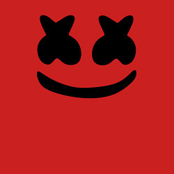 Свитшот хлопковый мужской Marshmello, цвет: красный — фото 2