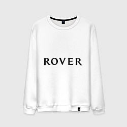 Свитшот хлопковый мужской Rover, цвет: белый