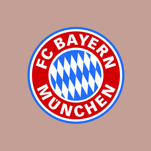 Мужской свитшот Bayern Munchen FC / Пыльно-розовый – фото 3