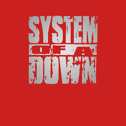 Свитшот хлопковый мужской System of a Down, цвет: красный — фото 2