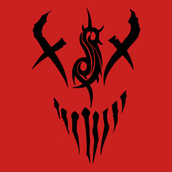 Свитшот хлопковый мужской Slipknot Demon, цвет: красный — фото 2