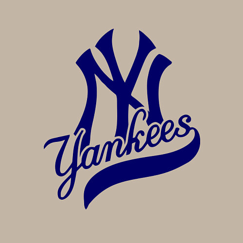 Мужской свитшот NY - Yankees / Миндальный – фото 3