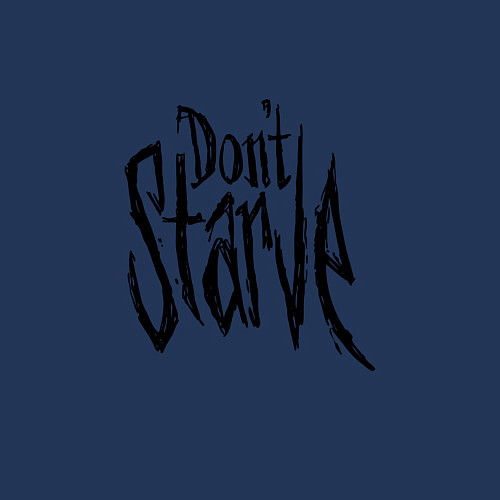 Мужской свитшот Don't Starve / Тёмно-синий – фото 3