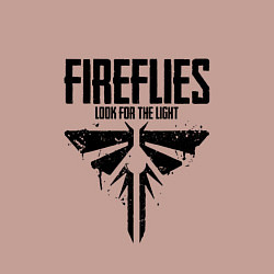 Свитшот хлопковый мужской Fireflies: Look for the Light, цвет: пыльно-розовый — фото 2