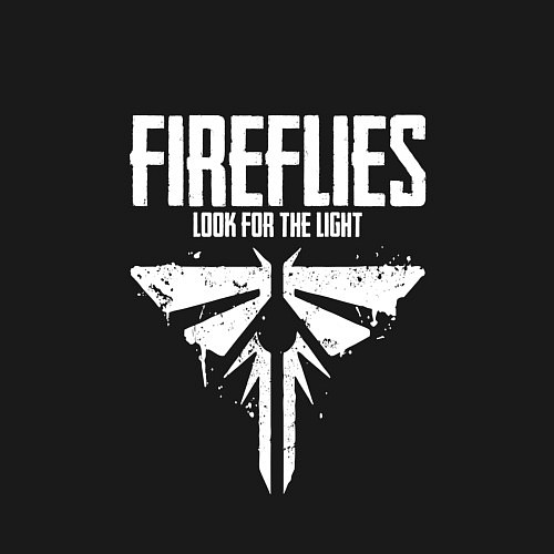 Мужской свитшот Fireflies: Look for the Light / Черный – фото 3