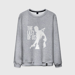 Свитшот хлопковый мужской THE LAST OF US, цвет: меланж