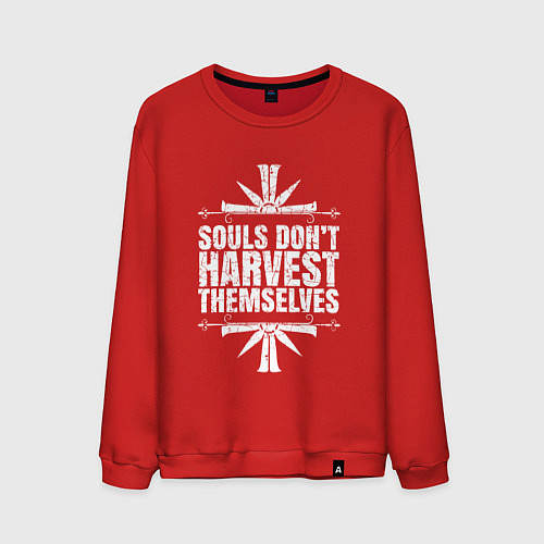 Мужской свитшот Harvest Themselves / Красный – фото 1