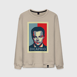 Свитшот хлопковый мужской DiCaprio Art, цвет: миндальный