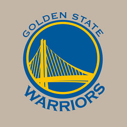 Свитшот хлопковый мужской Golden state Warriors, цвет: миндальный — фото 2