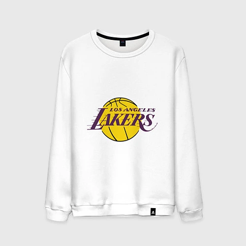 Мужской свитшот LA Lakers / Белый – фото 1