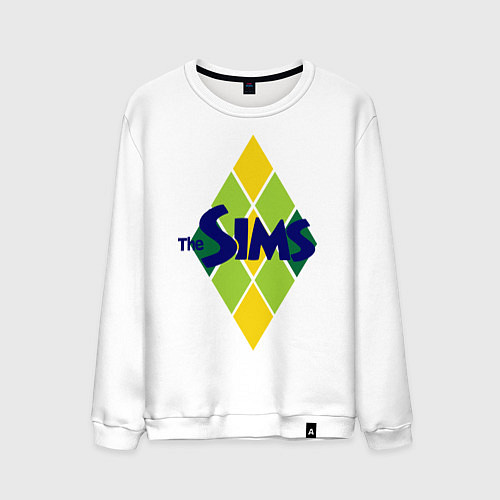 Мужской свитшот The Sims / Белый – фото 1