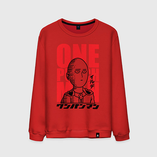 Мужской свитшот Ok Hero / Красный – фото 1