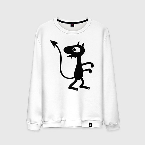 Мужской свитшот Luci / Белый – фото 1