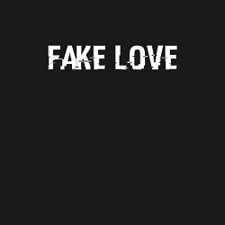 Свитшот хлопковый мужской FAKE LOVE, цвет: черный — фото 2