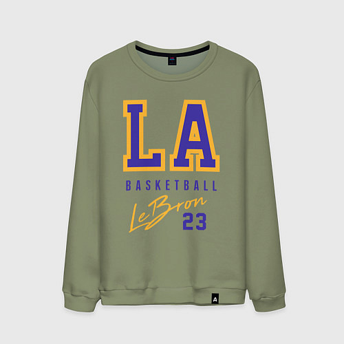 Мужской свитшот Lebron 23: Los Angeles / Авокадо – фото 1