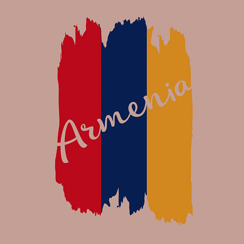 Мужской свитшот Armenia in my heart / Пыльно-розовый – фото 3