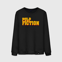 Свитшот хлопковый мужской Pulp Fiction, цвет: черный