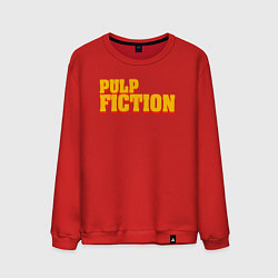 Свитшот хлопковый мужской Pulp Fiction, цвет: красный