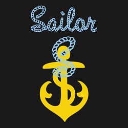 Свитшот хлопковый мужской Sailor, цвет: черный — фото 2