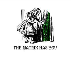 Свитшот хлопковый мужской Matrix Alice, цвет: белый — фото 2