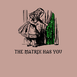Свитшот хлопковый мужской Matrix Alice, цвет: пыльно-розовый — фото 2