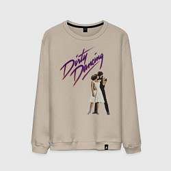 Свитшот хлопковый мужской Dirty Dancing, цвет: миндальный