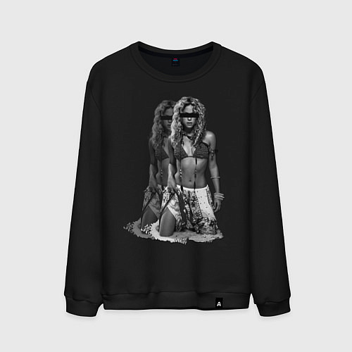 Мужской свитшот Шакира / Черный – фото 1