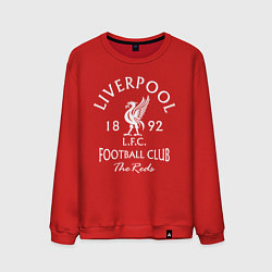 Свитшот хлопковый мужской Liverpool: Football Club, цвет: красный