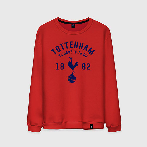 Мужской свитшот FC Tottenham 1882 / Красный – фото 1