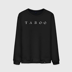 Свитшот хлопковый мужской Taboo, цвет: черный