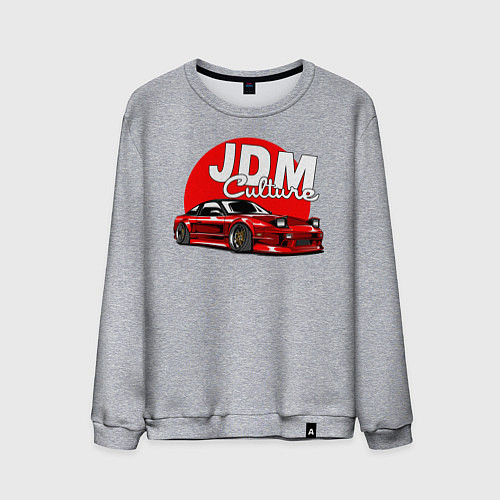 Мужской свитшот JDM Culture / Меланж – фото 1